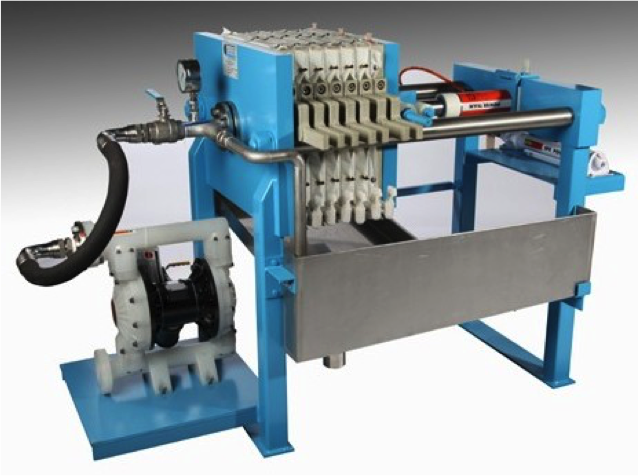 Filter Press with feed pump by Latham International
